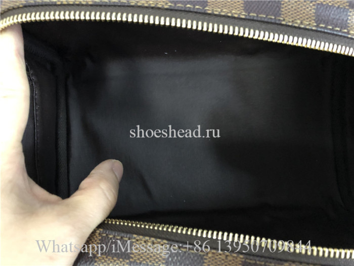 Original Louis Vuitton Damier Ebene Canvas Toiletry Bag