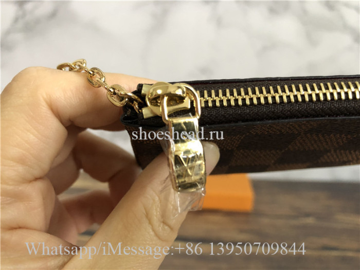 Original Louis Vuitton Brown Damier Coin Purse
