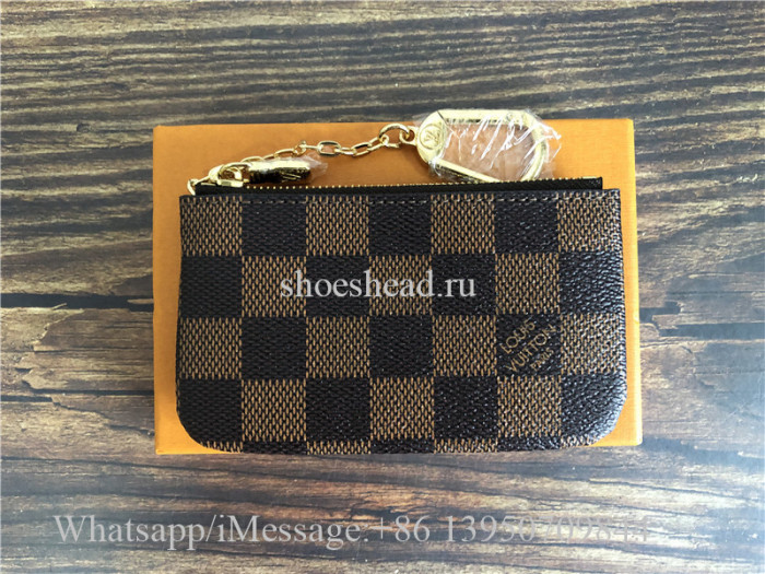 Original Louis Vuitton Brown Damier Coin Purse