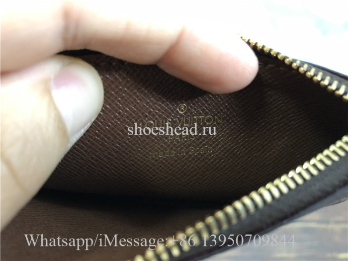 Original Louis Vuitton Brown Damier Coin Purse
