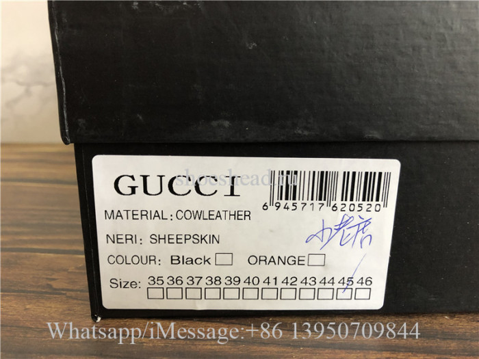 Gucci GG Supreme Pursuit Tiger Print Slide Sandal