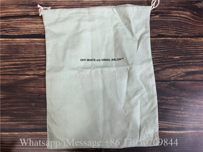 OFF-WHITE CO Virgil Abloh 18FW Canvas White