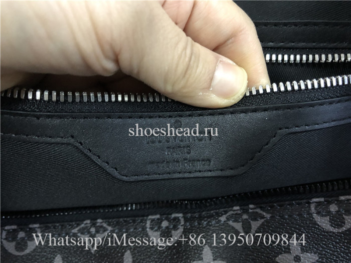 Original Louis Vuitton Keepall Bandouliere Monogram Galaxy 50 Black Multicolor