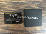 Original Chanel Lambskin Black Small Flap Bag With Top Handle