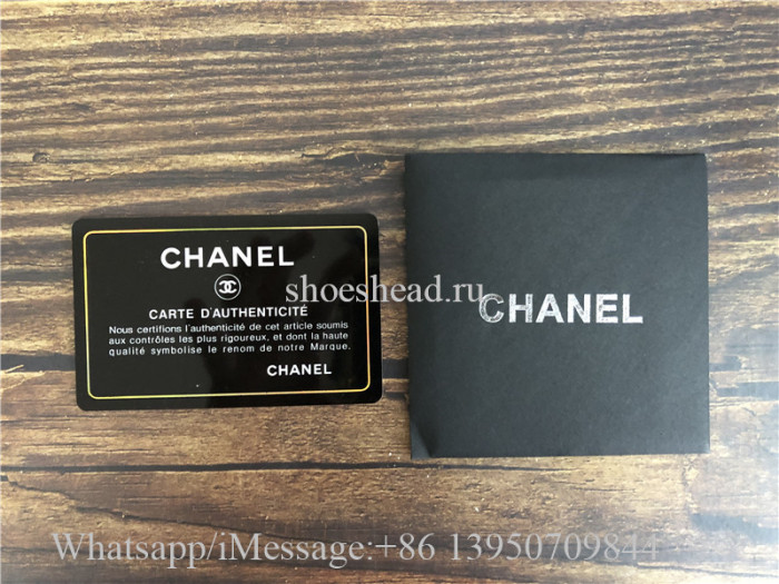 Original Chanel Lambskin Black Small Flap Bag With Top Handle