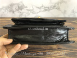 Original Chanel Lambskin Black Small Shoulder Bag 22cm