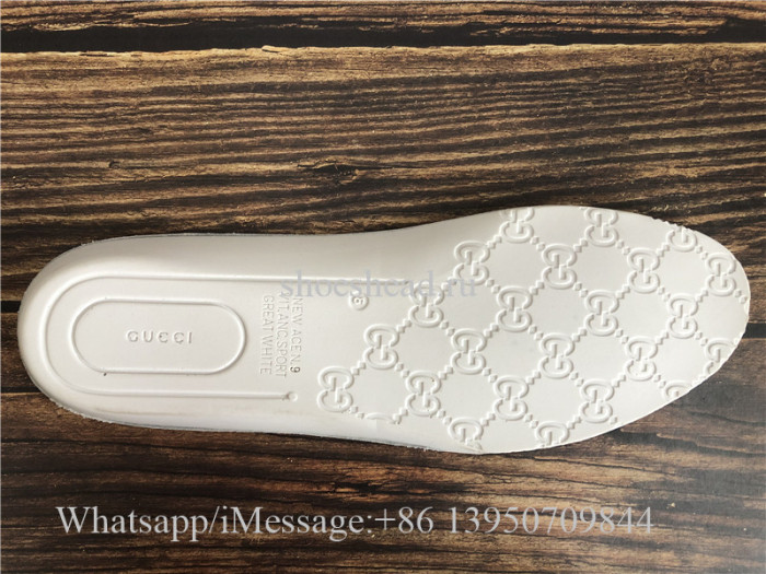 Super Quality Gucci Ace Embroidered Sneaker White