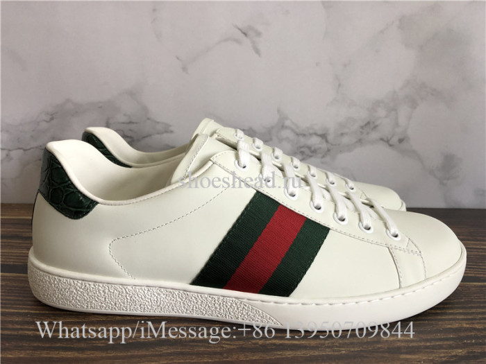Super Quality Gucci Ace Embroidered Sneaker White