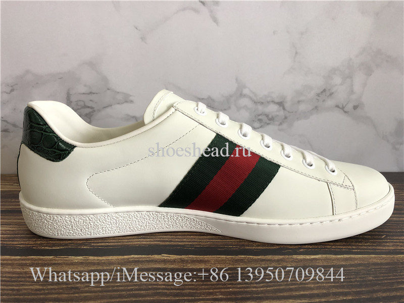 Super Quality Gucci Ace Embroidered Sneaker White