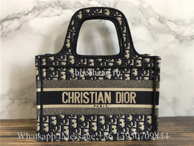Original Quality Christian Dior Mini Book Tote Handbag