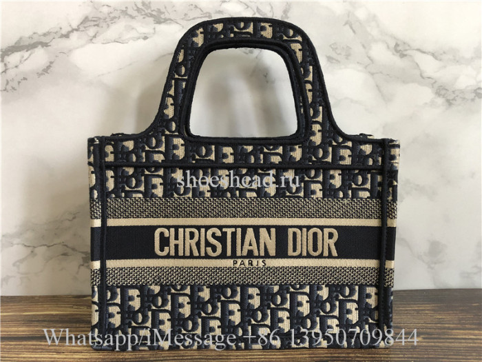 Original Quality Christian Dior Mini Book Tote Handbag