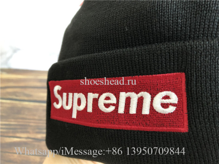 Supreme Black Sweater Hat