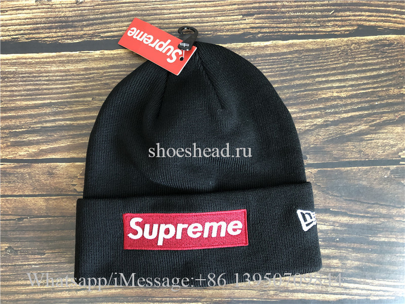 Supreme Black Sweater Hat