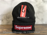 Supreme Black Sweater Hat