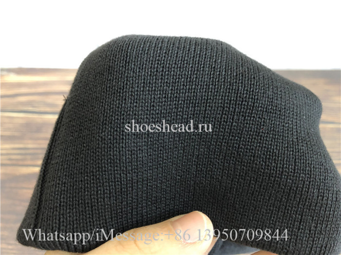 Supreme Black Sweater Hat