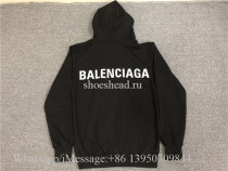 Balenciaga Black  Sweatshirt Hoodies