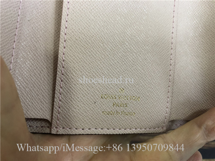 Original Louis Vuitton Monogram Victorine Wallet With Pink Inside