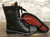 Christian Louboutin Ankle Boots Red Bottom