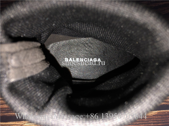Balenciaga Speed Logo Black White Yellow Trainer