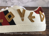 Super Quality Gucci Ace Embroidered Sneaker Loved White