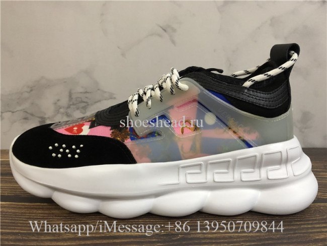 2Chainz Versace Chain Reaction Sneaker Black Pink