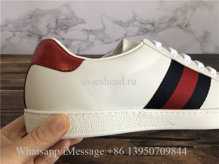 Super Quality Gucci Ace Embroidered Sneaker Loved White