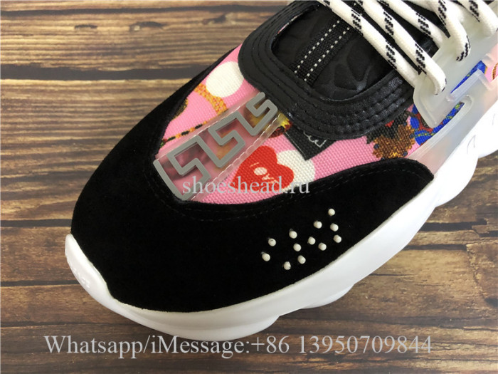 2Chainz Versace Chain Reaction Sneaker Black Pink