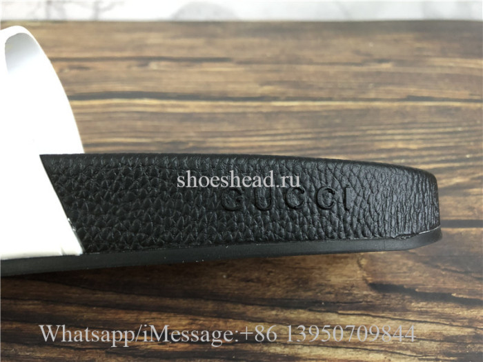 Gucci Stripe Rubber Slide Sandal