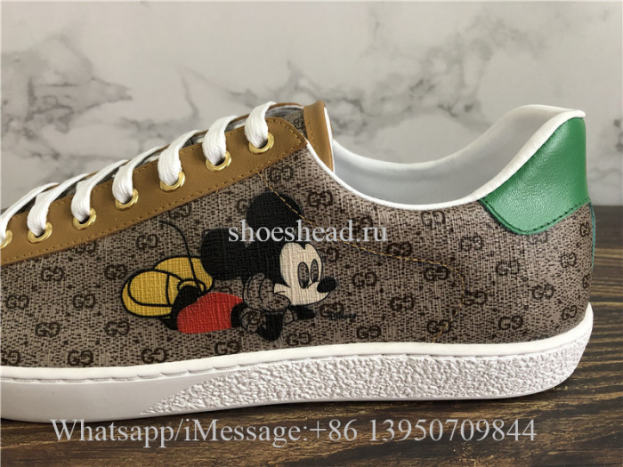 Gucci Ace Embroidered Sneaker Disney Mickey Mouse