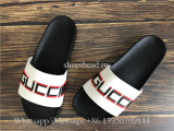 Gucci Stripe Rubber Slide Sandal