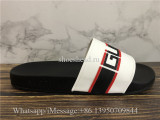 Gucci Stripe Rubber Slide Sandal