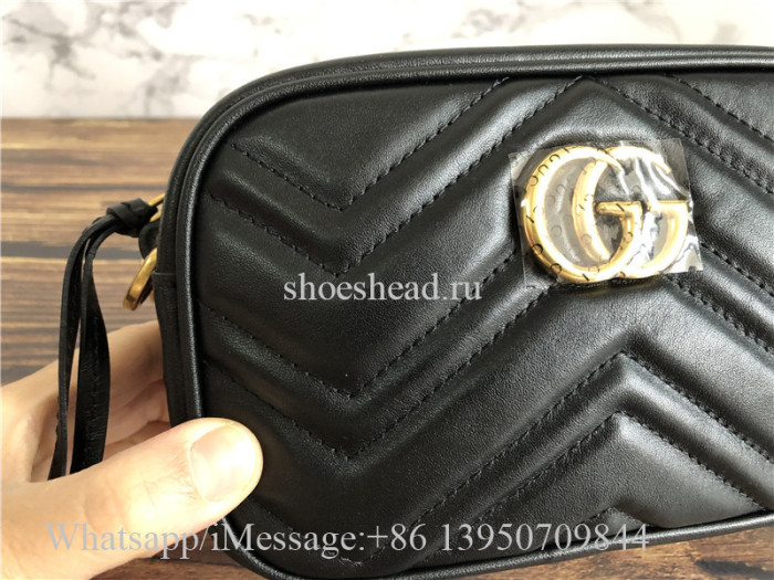Original Gucci GG Marmont Small Matelasse Shoulder Bag