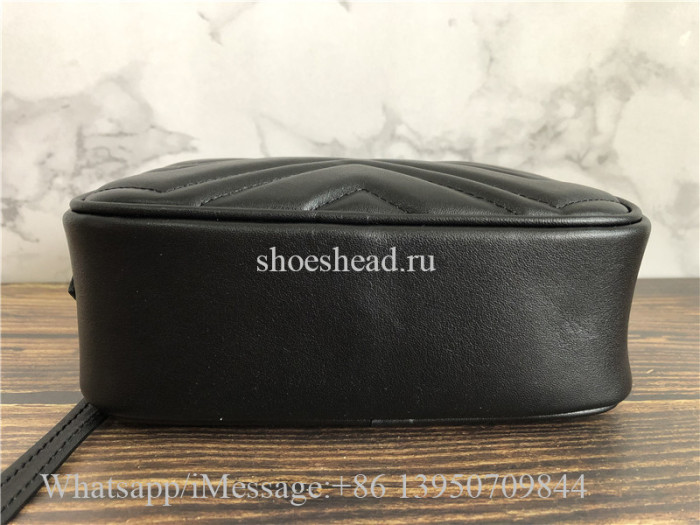 Original Gucci GG Marmont Small Matelasse Shoulder Bag