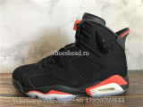 Air Jordan 6 Retro Black Infrared Nike Back Logo