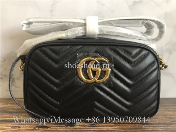 Original Gucci GG Marmont Matelasse Shoulder Bag