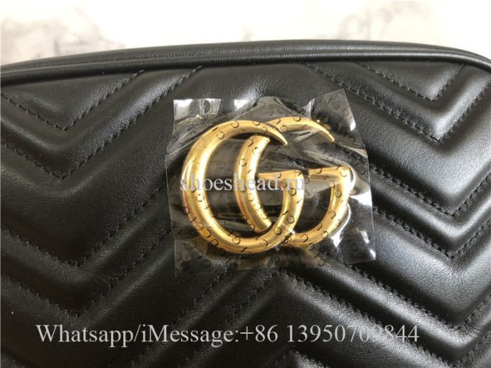 Original Gucci GG Marmont Matelasse Shoulder Bag
