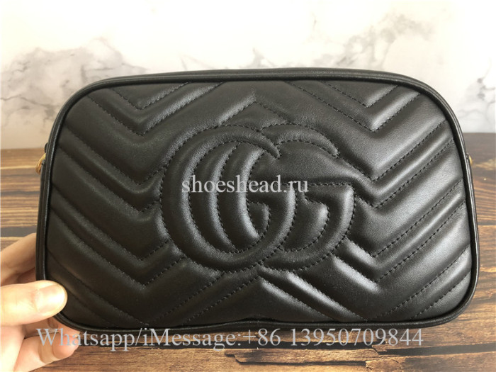 Original Gucci GG Marmont Matelasse Shoulder Bag