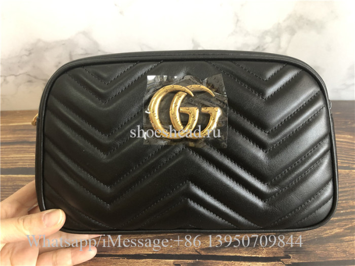 Original Gucci GG Marmont Matelasse Shoulder Bag