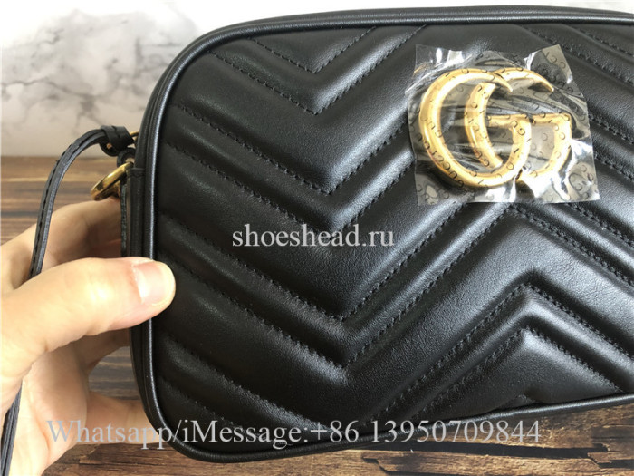 Original Gucci GG Marmont Matelasse Shoulder Bag