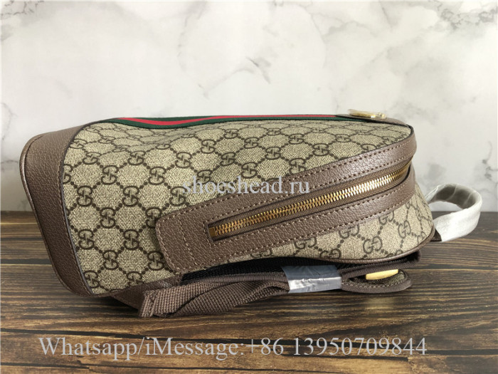 Gucci GG Supreme Leather Backpack