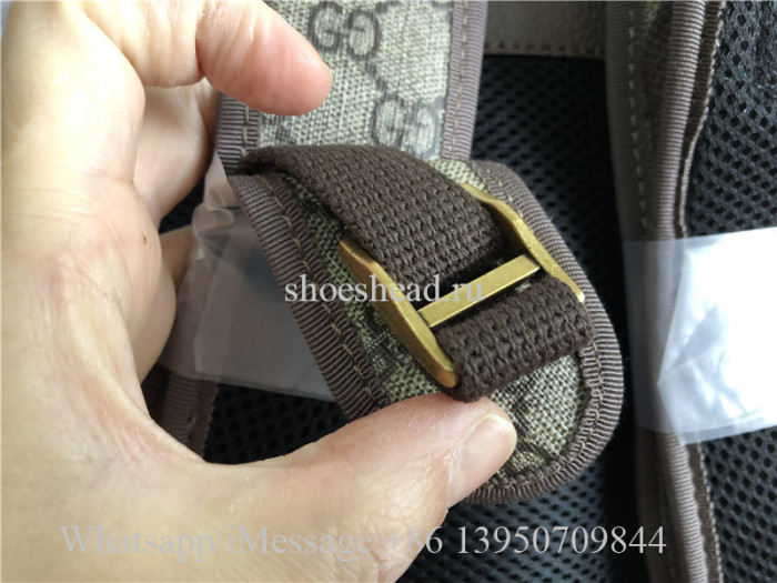 Gucci GG Supreme Leather Backpack