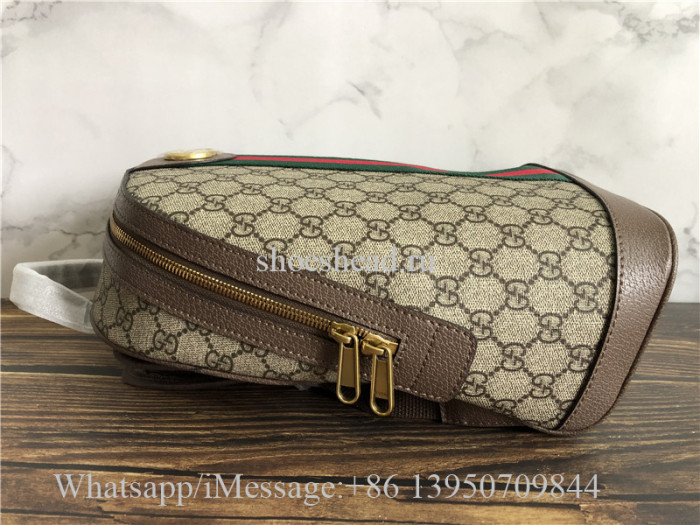 Gucci GG Supreme Leather Backpack