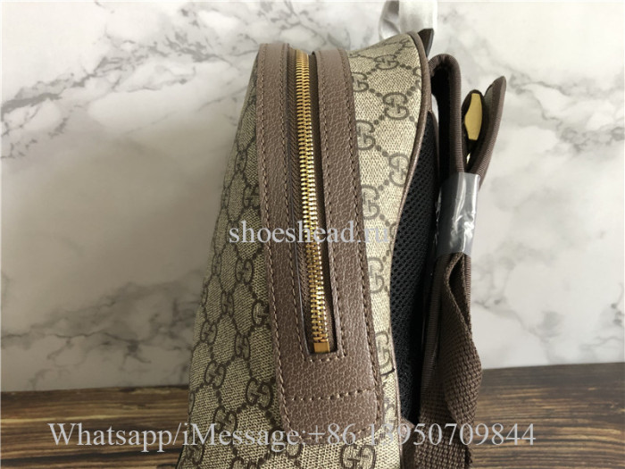 Gucci GG Supreme Leather Backpack