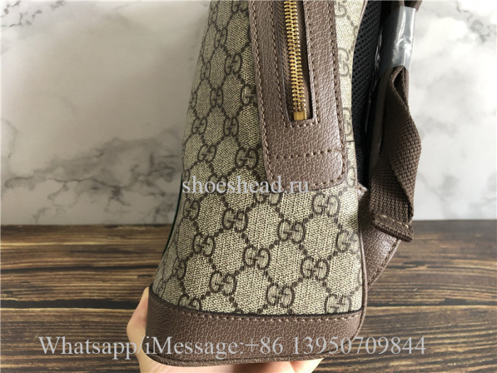 Gucci GG Supreme Leather Backpack