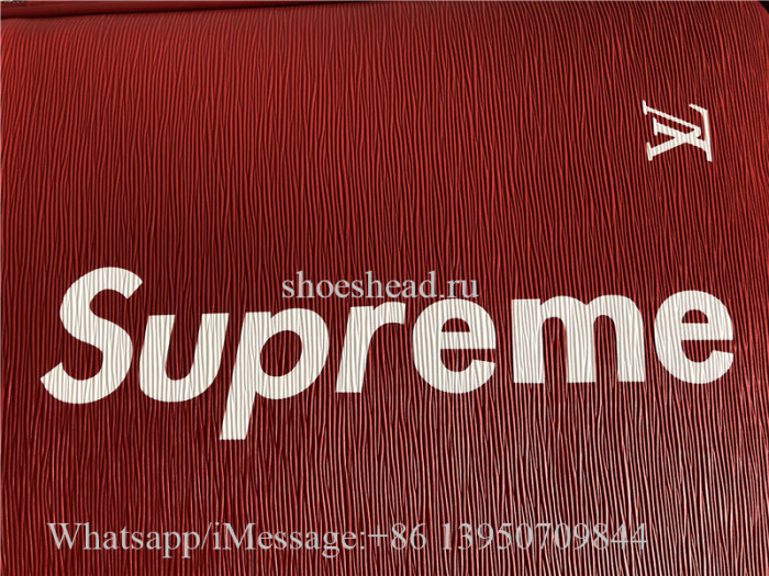 Supreme x Louis Vuitton Red Luggage