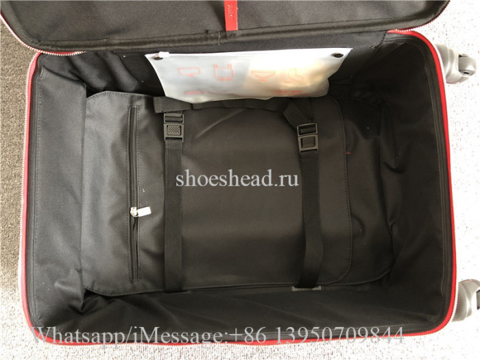 Supreme x Louis Vuitton Red Luggage