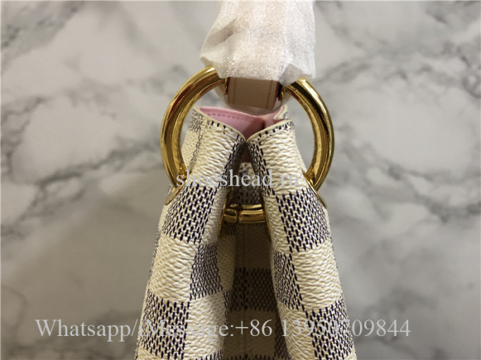 Original Quality Louis Vuitton White Damier Azur Purse Bag