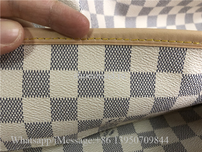 Original Quality Louis Vuitton Artsy Damier Azur MM White Bag