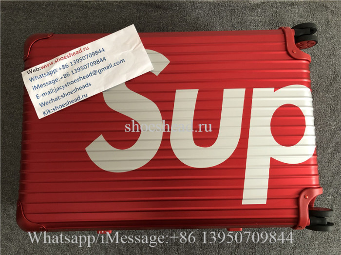 Rimowa x Supreme Top Grade Travel Luggage Suitcase