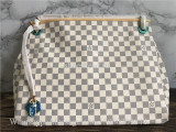 Original Quality Louis Vuitton Artsy Damier Azur MM White Bag